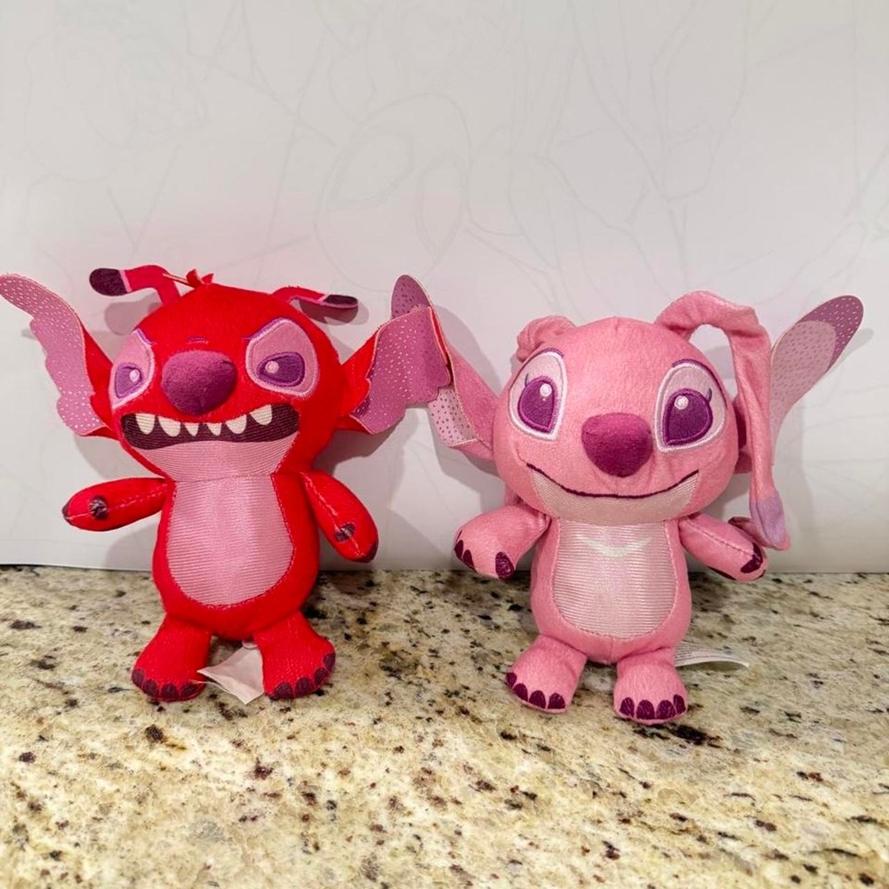 Disney Lilo & Stitch Stitch Angel Mini Plush Stuffed Animals (Set of 2) 2021